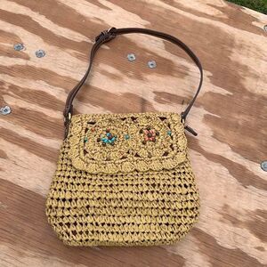 Amanda Smith, Y2K woven‎ purse bag spring summer light casual Indy